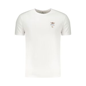 White Cotton Men's T-Shirt