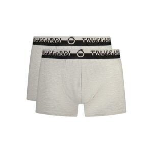 Gray Cotton Men Boxer Short