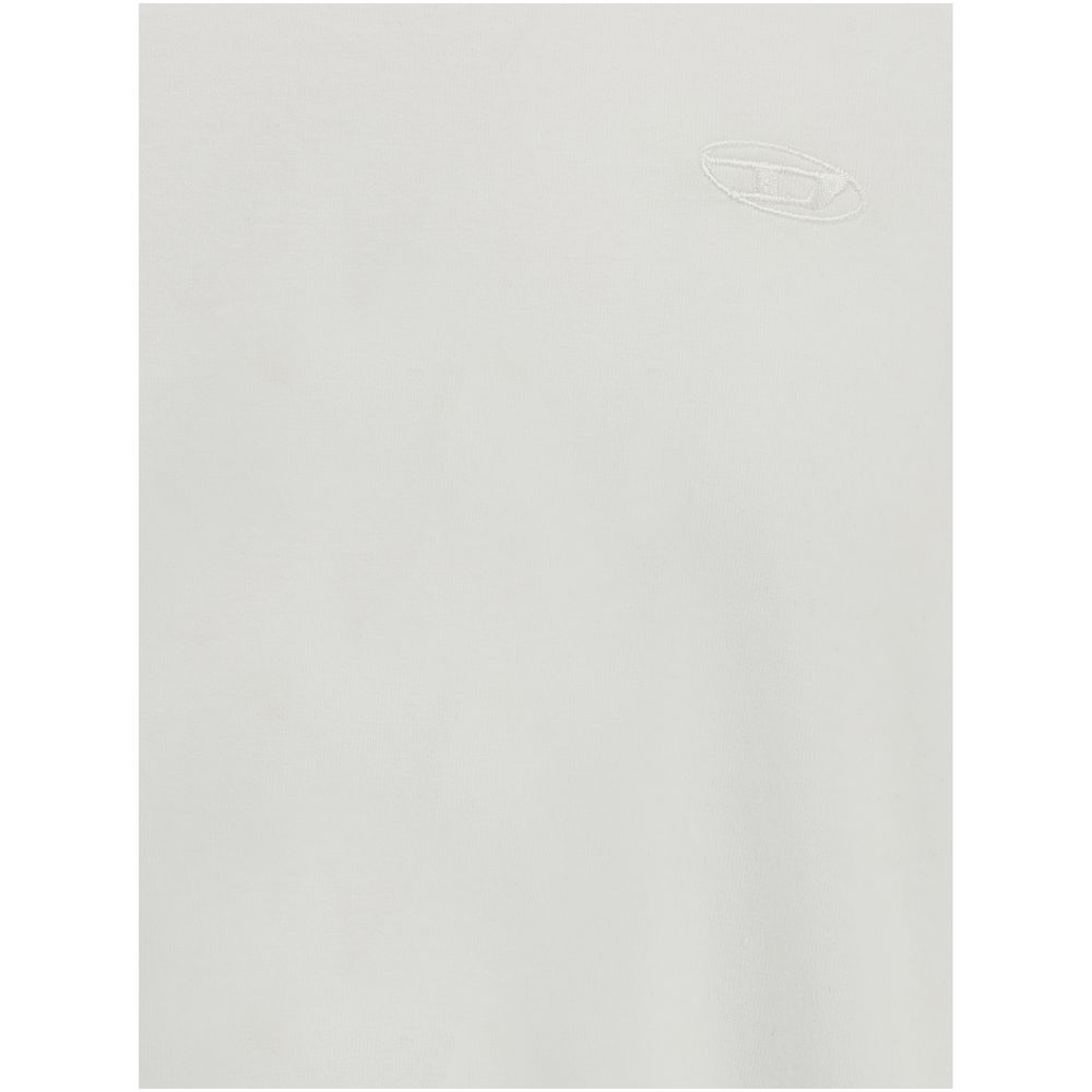 Contemporary White Cotton T-Shirt designed by Diesel - Image 3