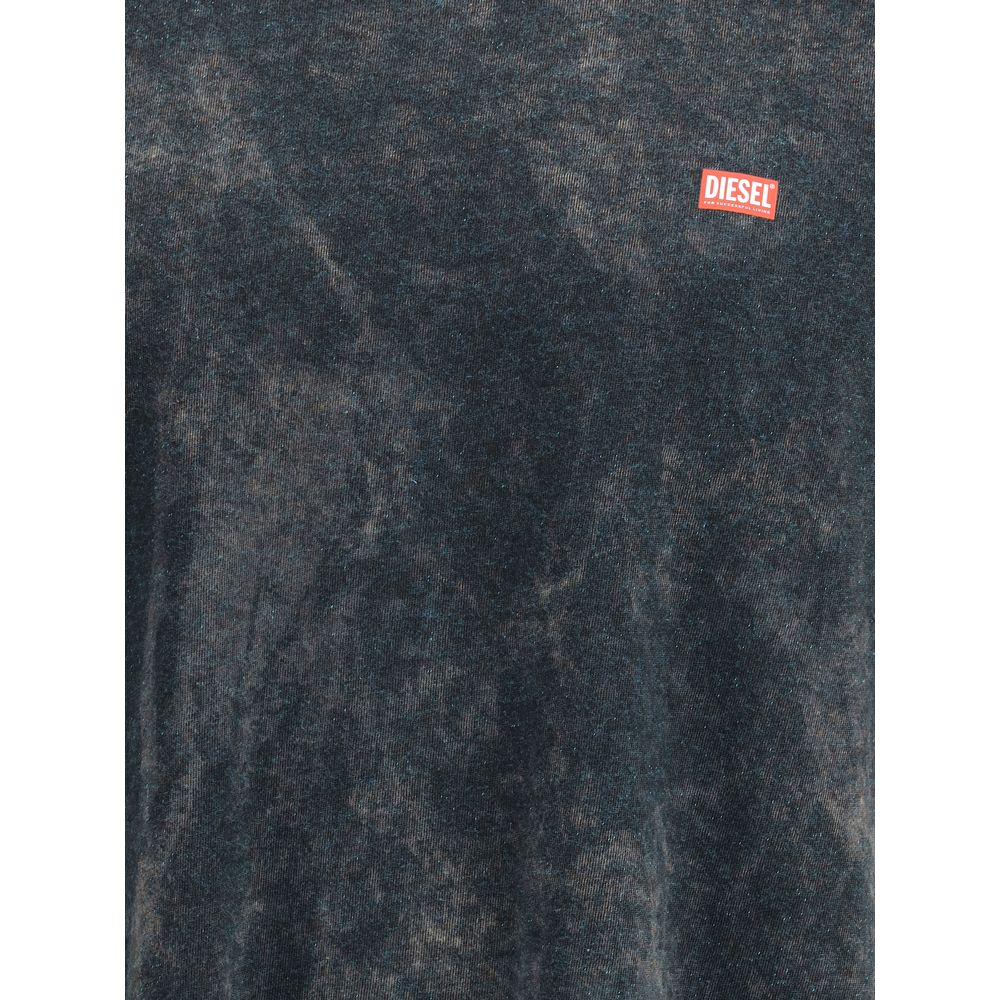 Black Cotton T-Shirt - Image 3