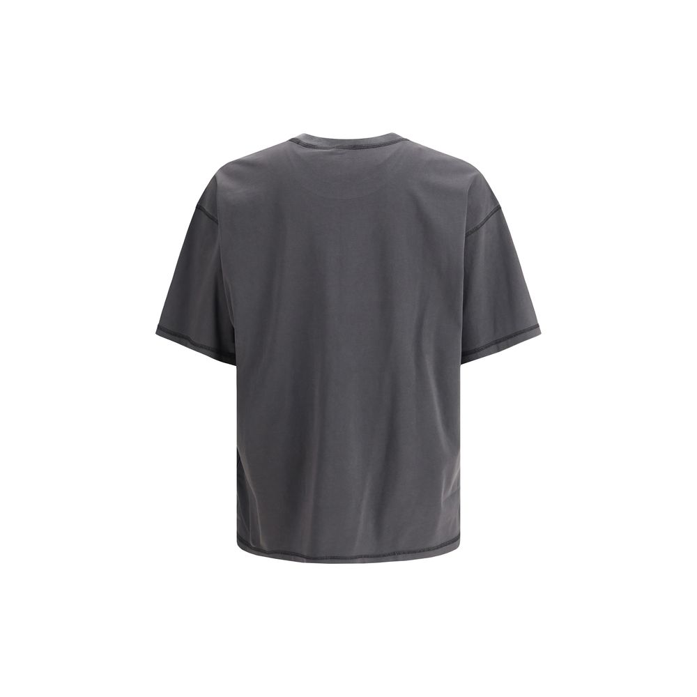Black Cotton T-Shirt - Image 2