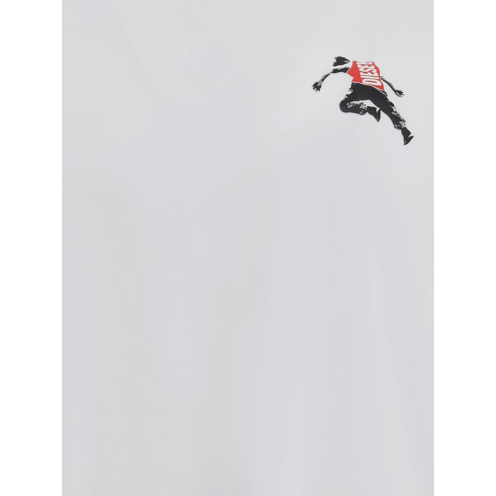 White Cotton T-Shirt - Image 3