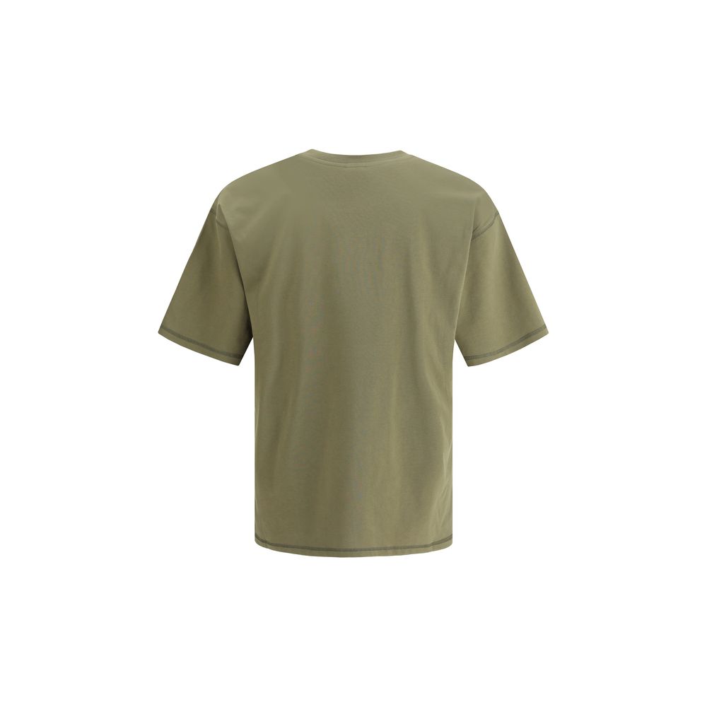 Green Cotton T-Shirt - Image 2