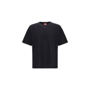 Authentic Black Cotton T-Shirt designed by Diesel