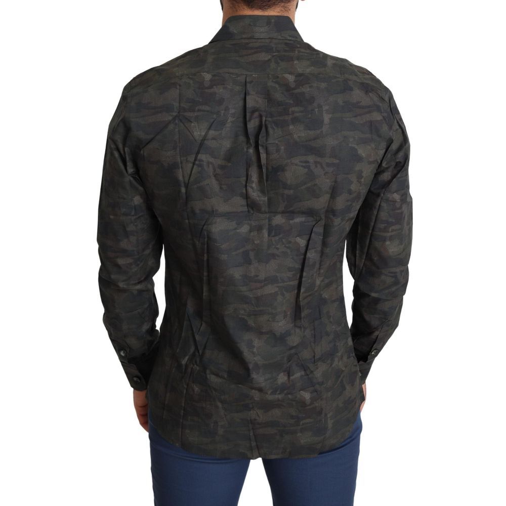 Multicolor Cotton Pattern Shirt - Image 3