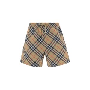Iconic Print Check Polyester Swim Shorts designed by Burberry