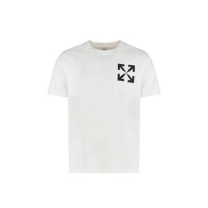 Stylish White Soft Cotton T-Shirt designed by Off-White
