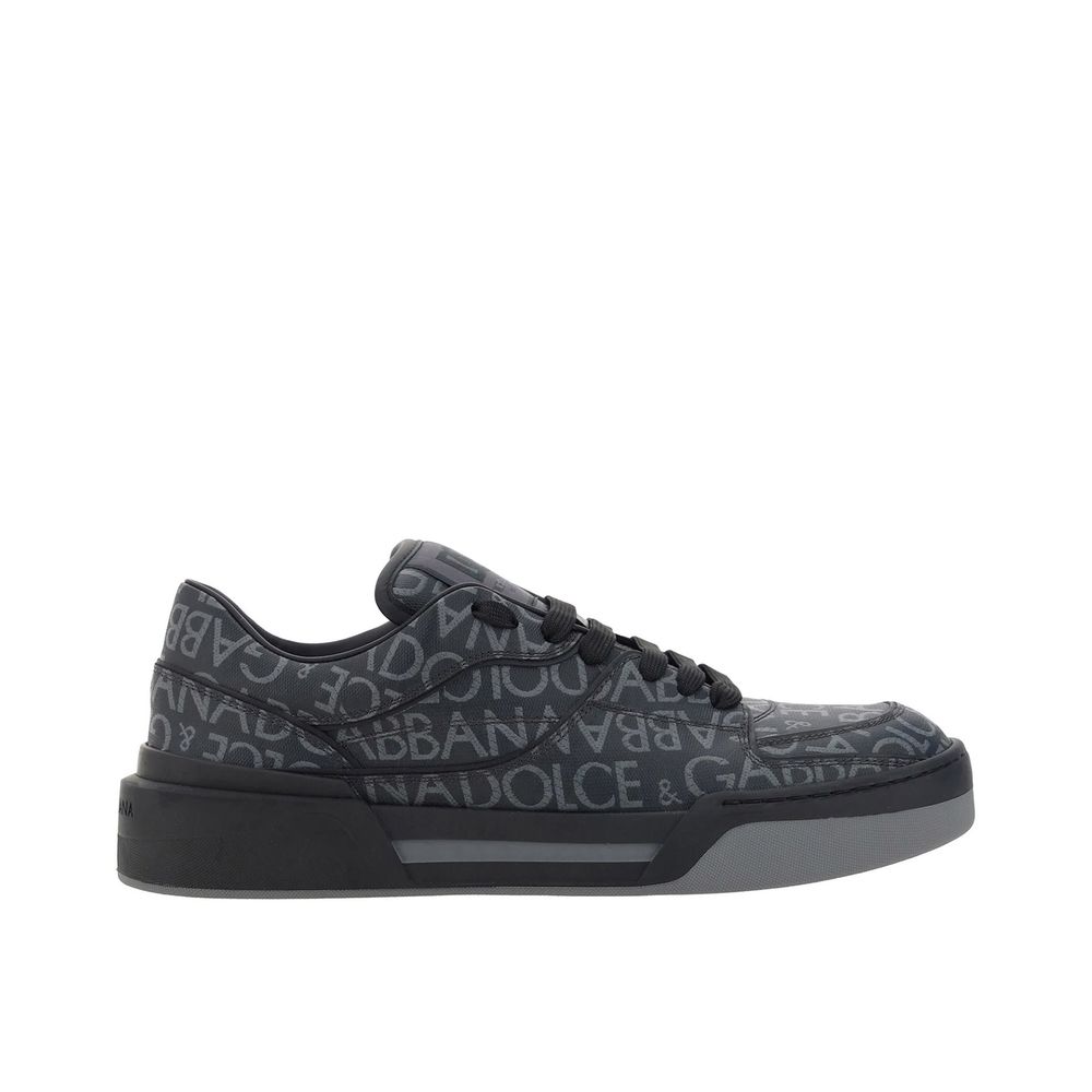Stylish Black DG Low Top Sneakers designed by Dolce&Gabbana