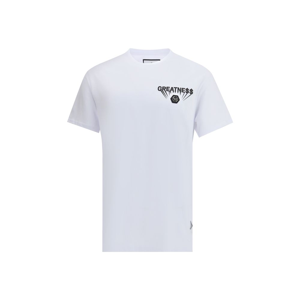 Classic White Cotton T-Shirt designed by Phillipp Plein