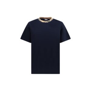 Classic Blue Soft Cotton T-Shirt designed by Burberry