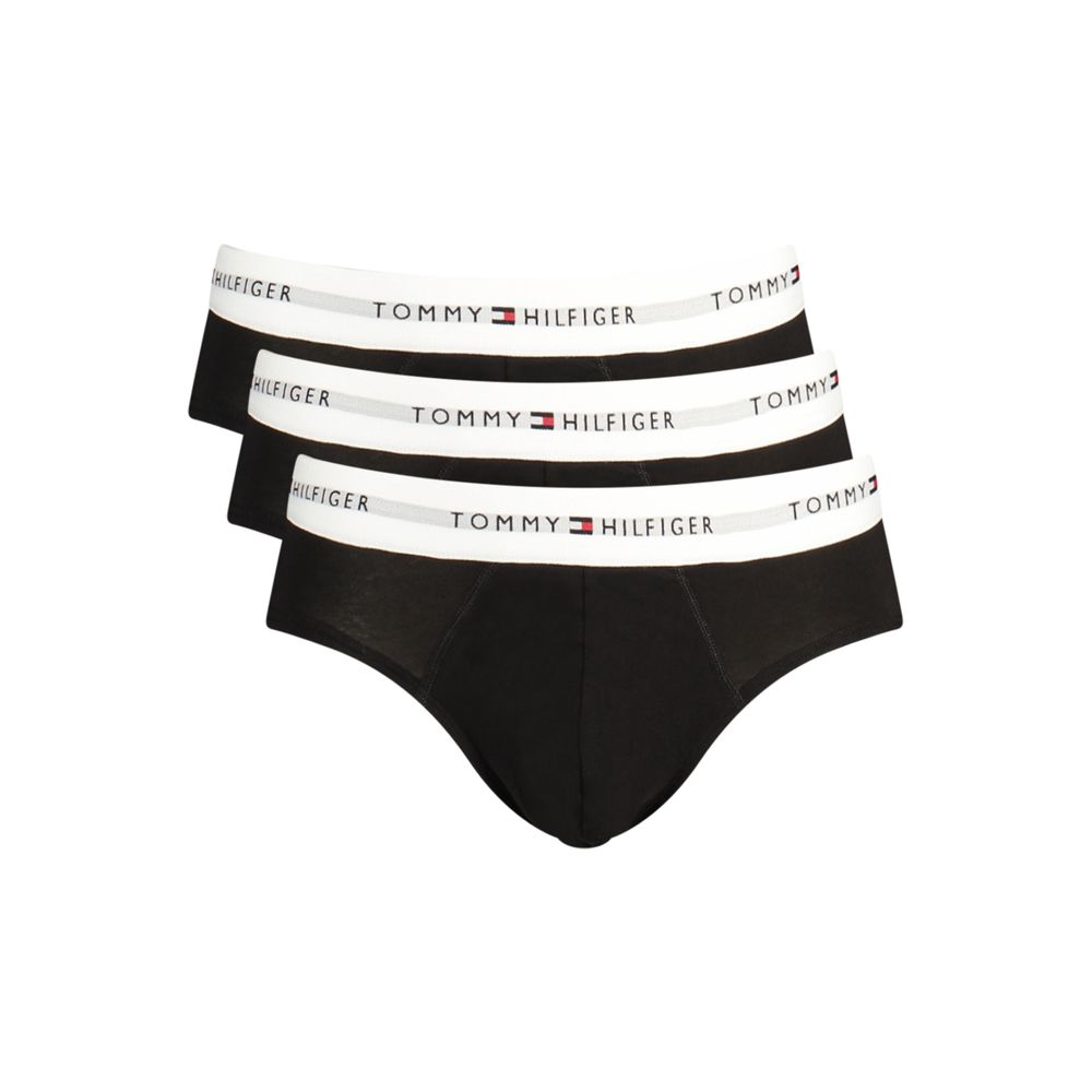 Nero Cotton Mens Brief Underwear designed by Tommy Hilfiger