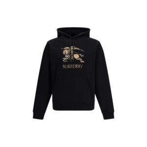 Stylish Black Soft Cotton Sweatshirt designed by Burberry
