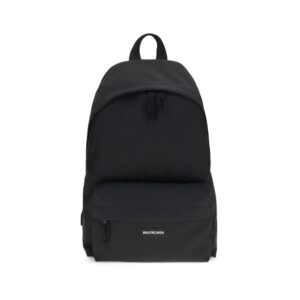 Contemporary Black Polyamide Backpack designed by Balenciaga