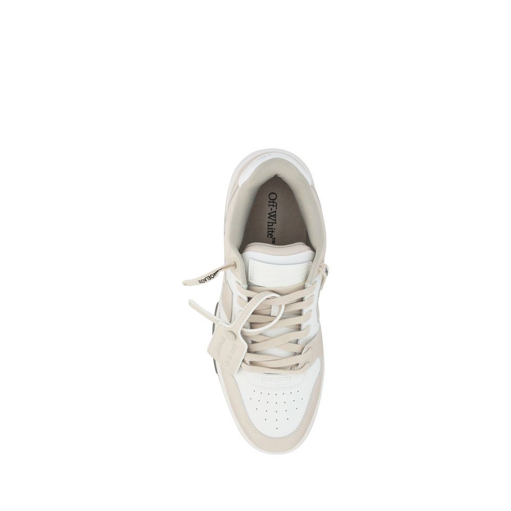 Stylish Beige Low Top Sneakers designed by Off-White - Image 4