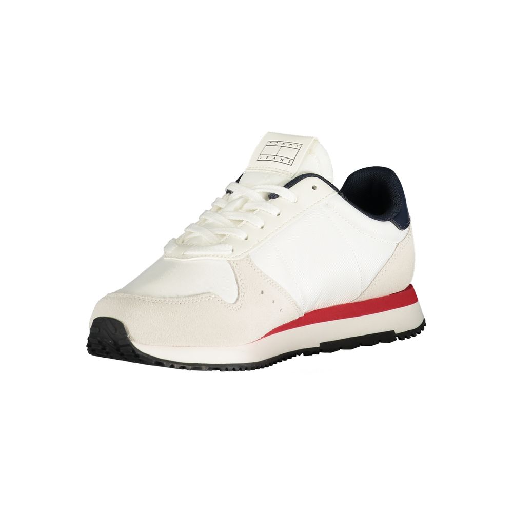 Bianco Leather Mens Sneaker designed by Tommy Hilfiger - Image 3