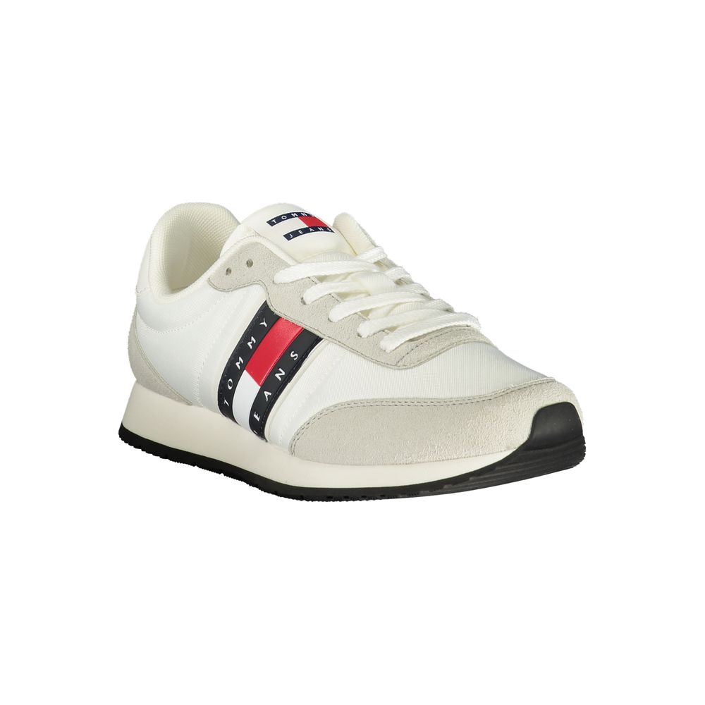 White Polyurethane Men Sneaker - Image 2