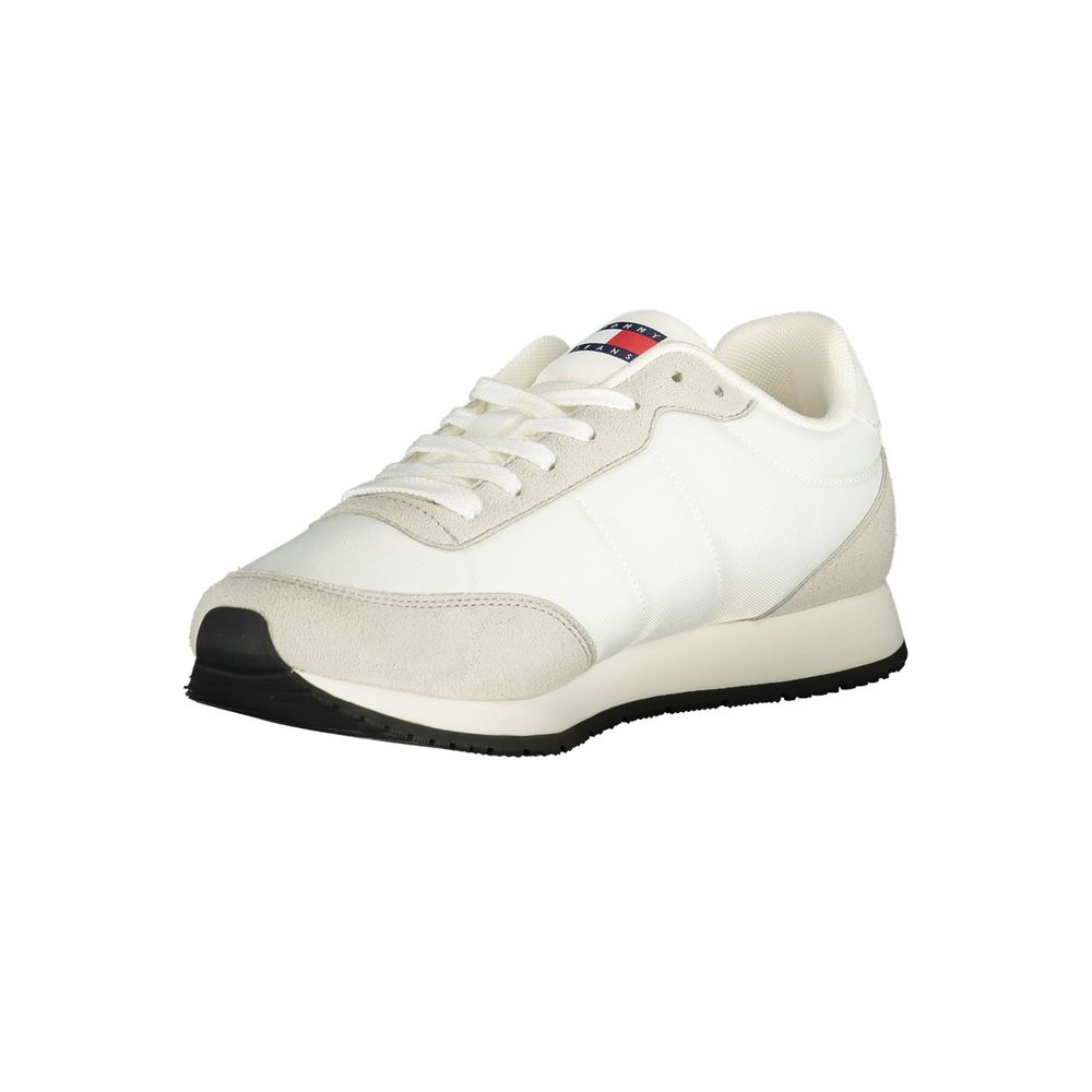 White Polyurethane Men Sneaker - Image 3