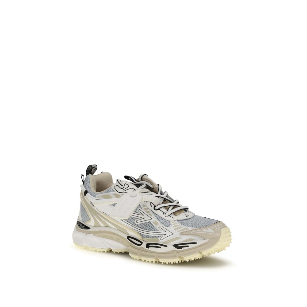 Classic Gray Athletic Sneakers designed by Off-White - Image 2