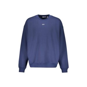 Original Blue Cotton Sweatshirt designed by Off-White