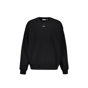 Original Black Cotton Sweatshirt designed by Off-White