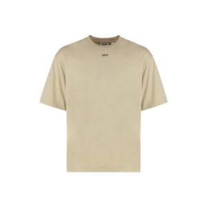 Stylish Beige Cotton T-Shirt designed by Off-White