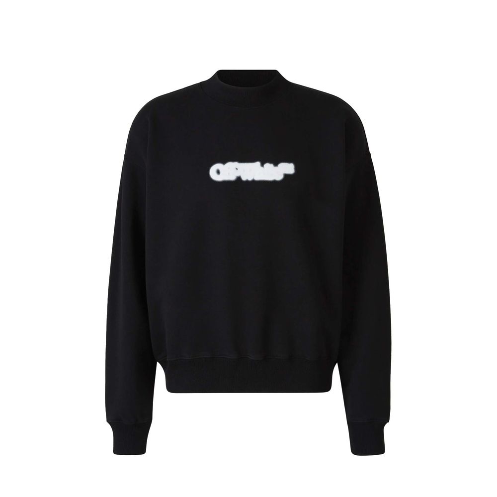 Original Black Cotton Sweatshirt designed by Off-White
