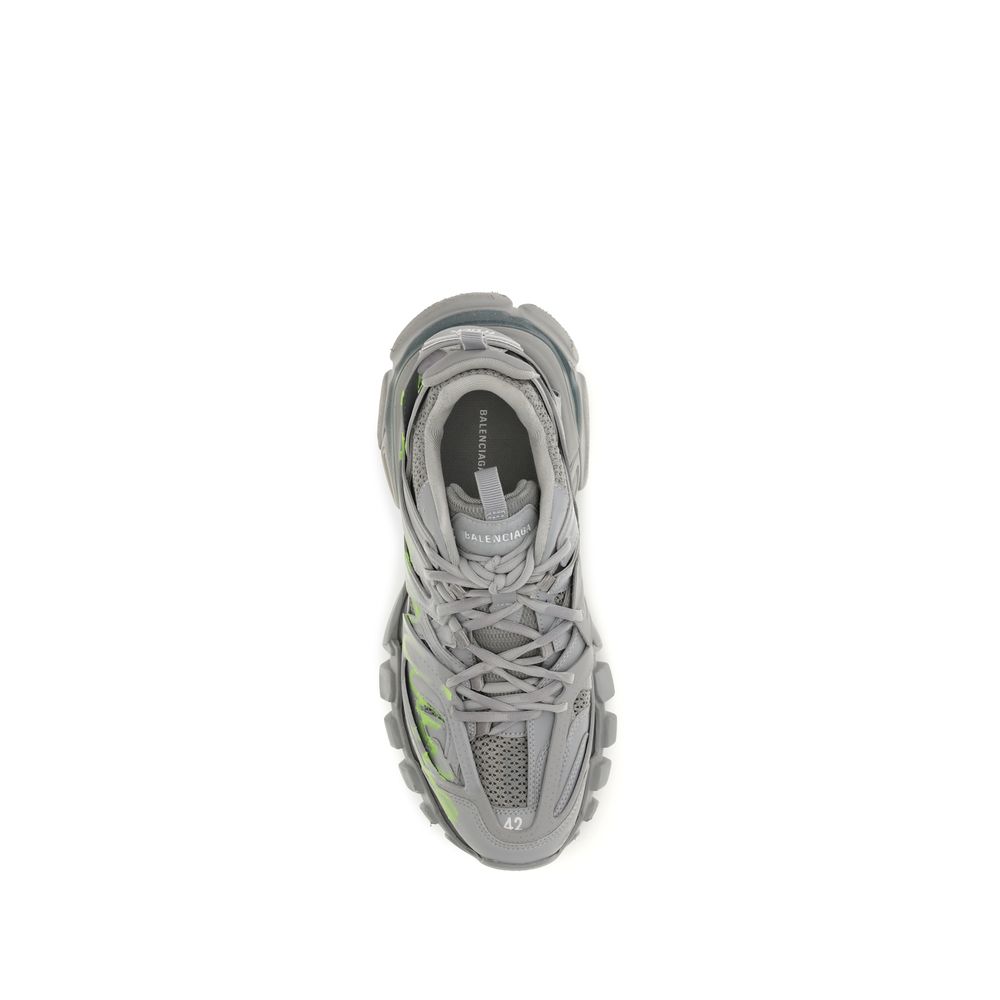 Opulent Gray Athletic Sneakers designed by Balenciaga - Image 4