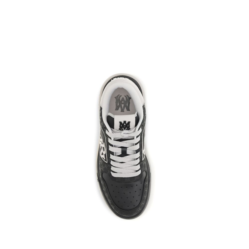 Stylish Black Leather Taurus Low Top Sneakers designed by Amiri - Image 4