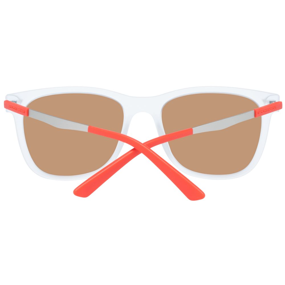 Transparent Mens Plastic Sunglasses designed by Police - Image 3