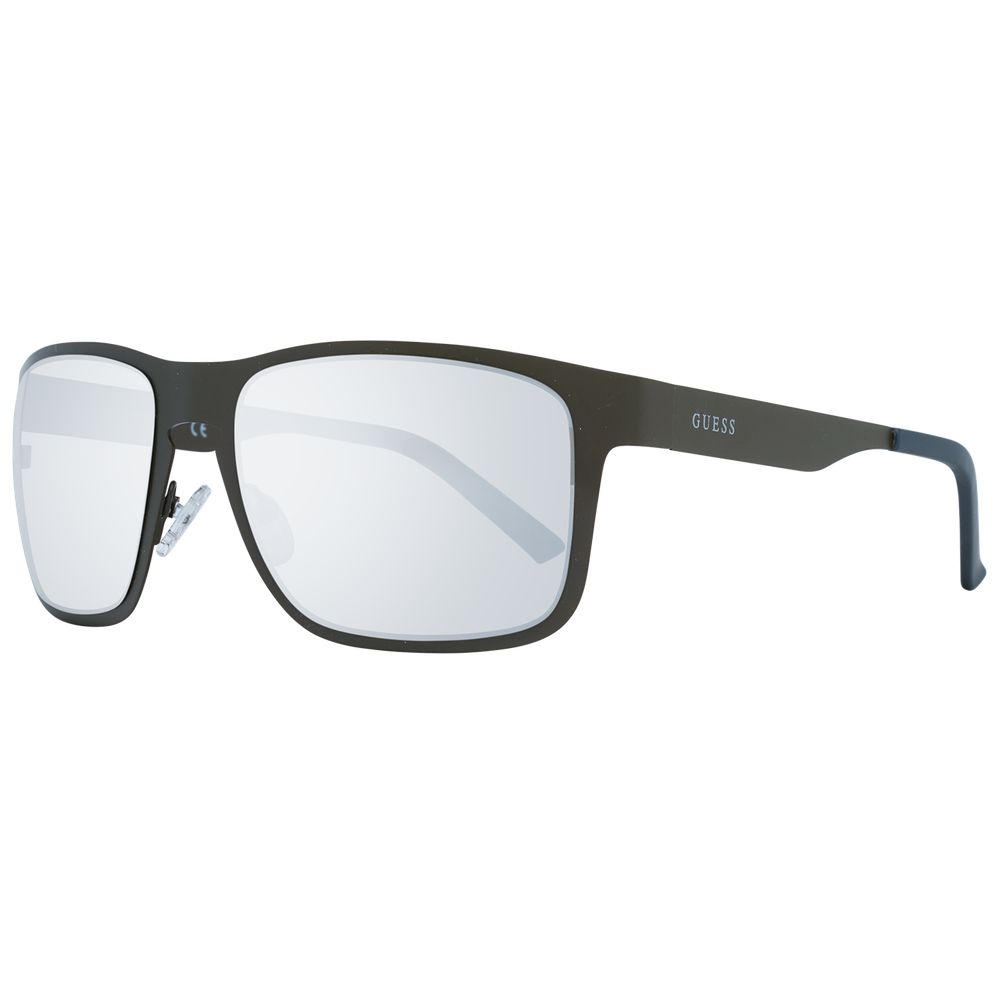 Gray Metal Mens Sunglasses designed by Guess