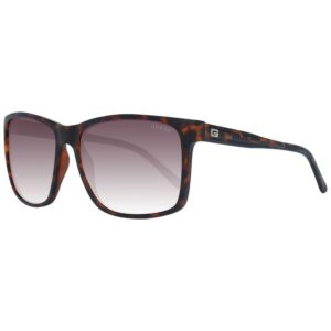 Brown Plastic Mens Sunglasses designed by Guess