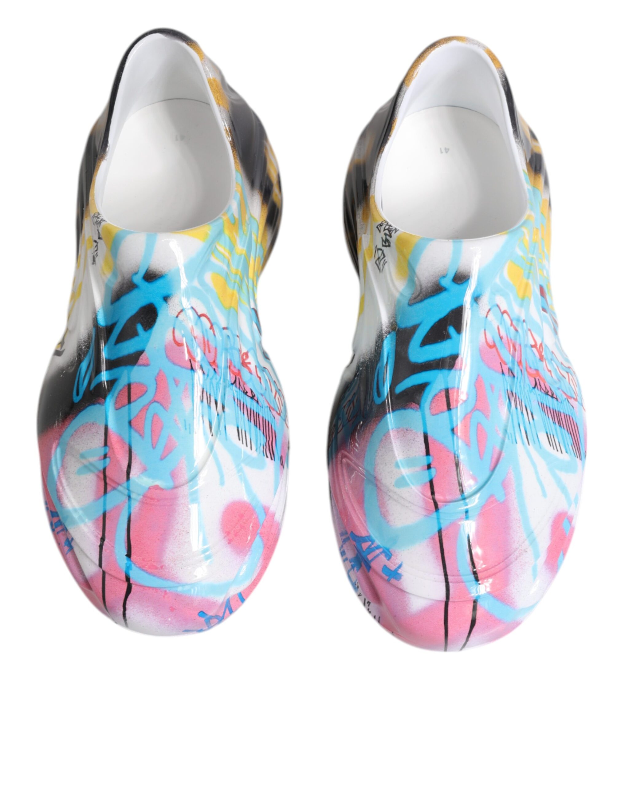 Multicolor Graffiti Daymaster Sneaker designed by Dolce&Gabbana - Image 3