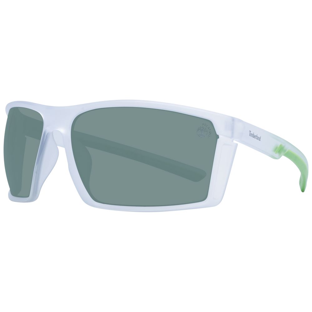 White Plastic Sunglasses designed by Timberland