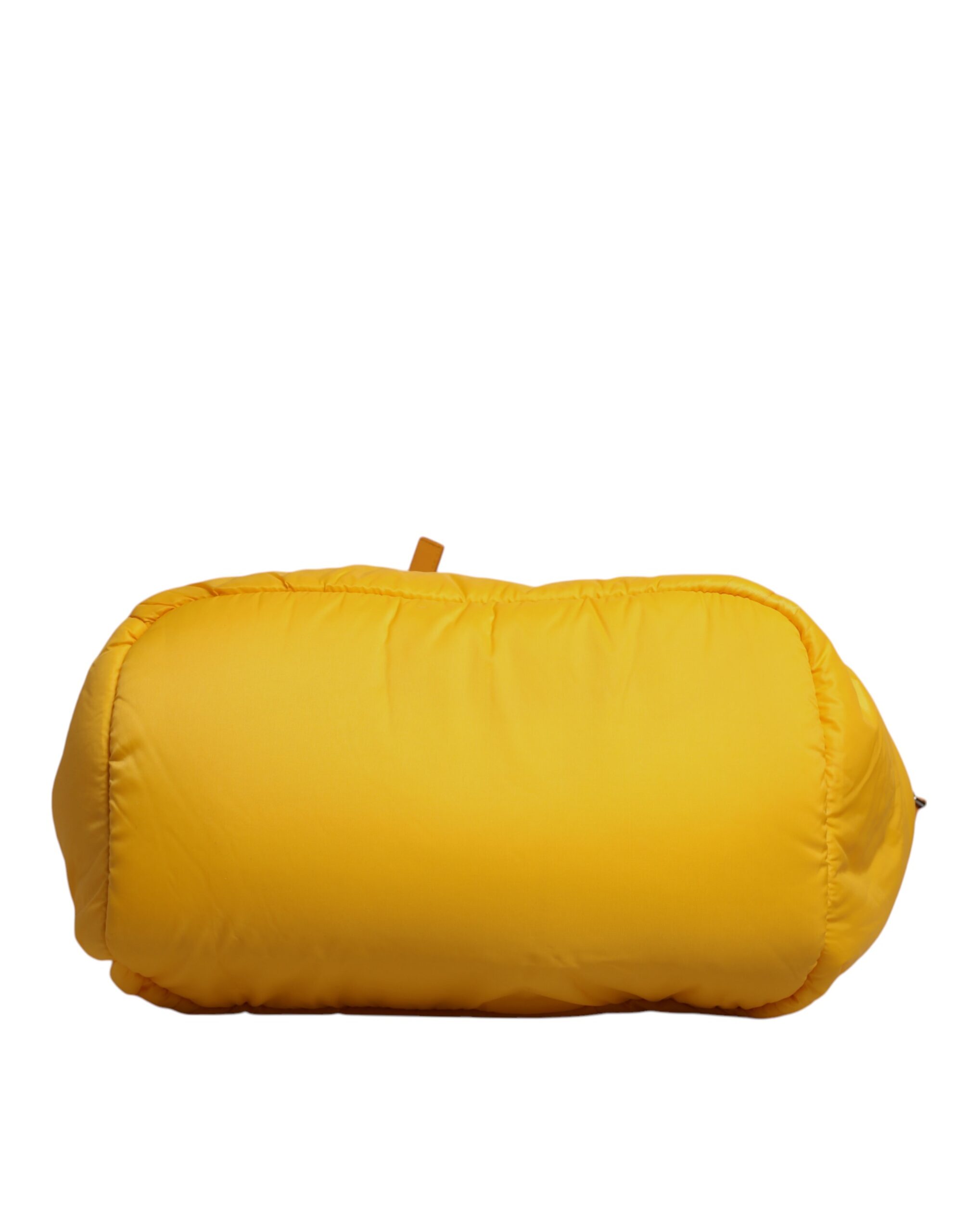 Yellow Nylon Logo Shoulder Duffle designed by Dolce&Gabbana - Image 6