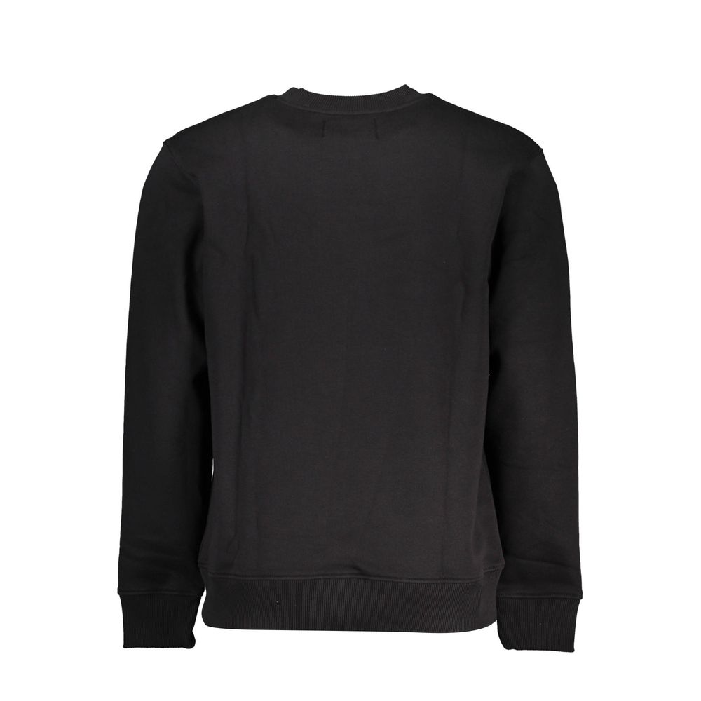 Casual Black Cotton Mens Sweatshirt designed by Calvin Klein - Image 2