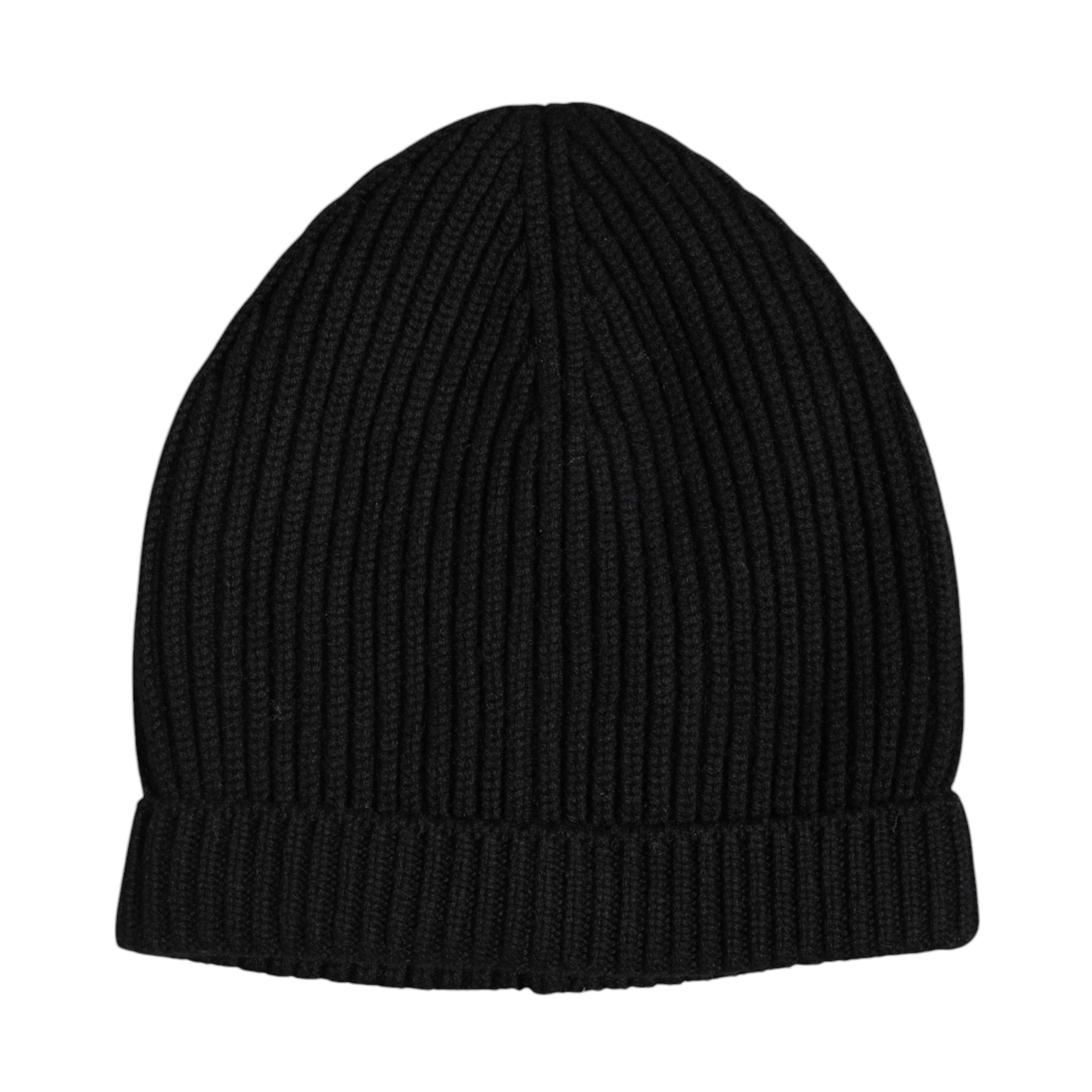 Black Cashmere Knitted Beanie designed by Dolce&Gabbana - Image 5