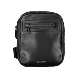Black Polyester Men Shoulder Bag designed by Calvin Klein