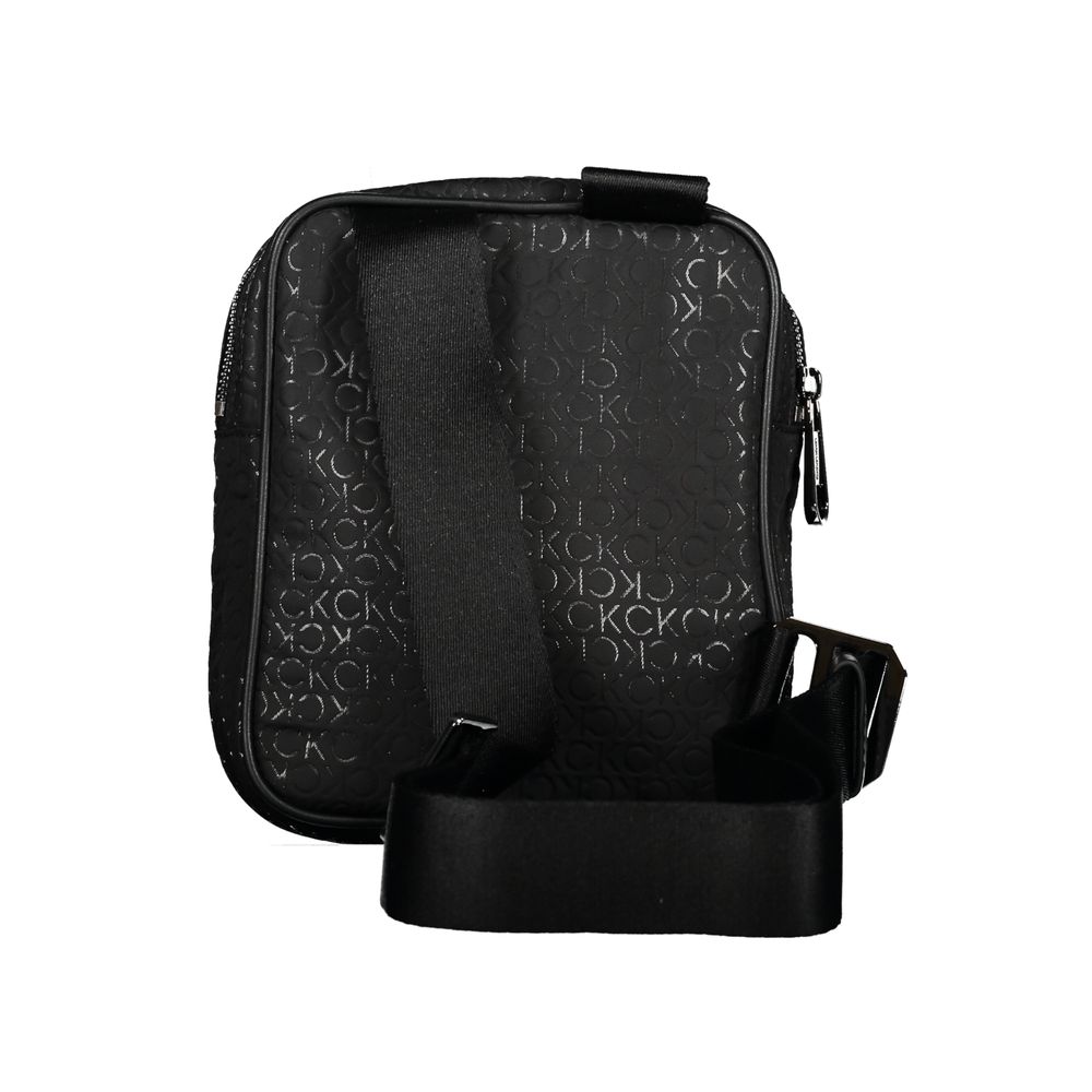 Sleek Urban Shoulder Bag with Contrast Details - Image 2
