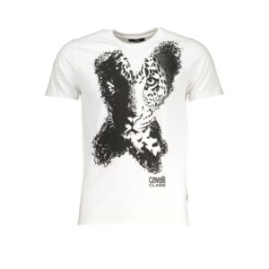 White Cotton Men's T-Shirt