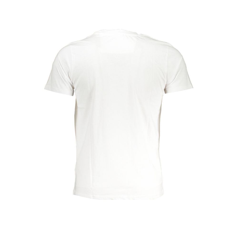 White Cotton Men's T-Shirt - Image 2