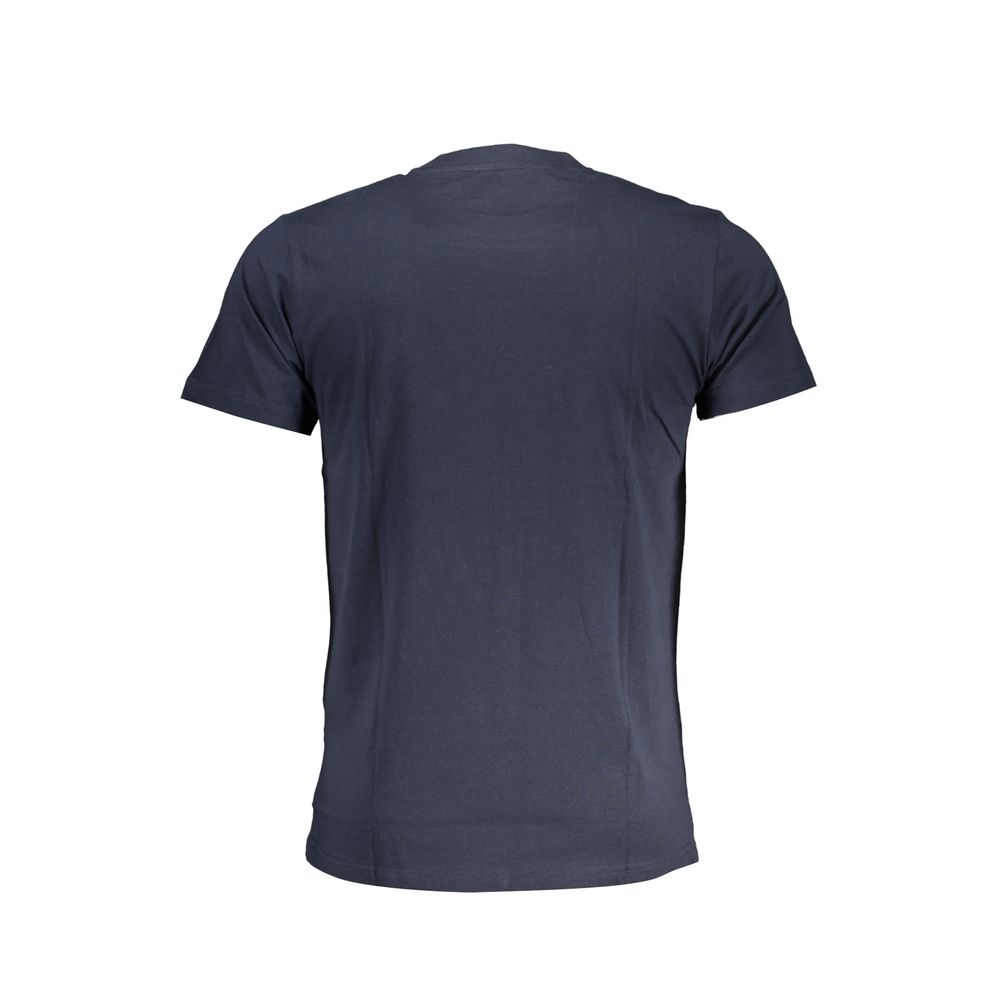 Blue Cotton Men's T-Shirt - Image 2