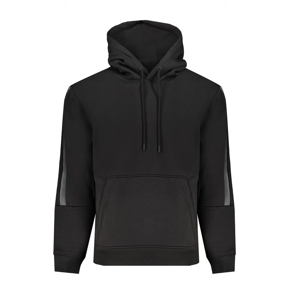 Casual Nero Cotton Mens Sweatshirt designed by Calvin Klein