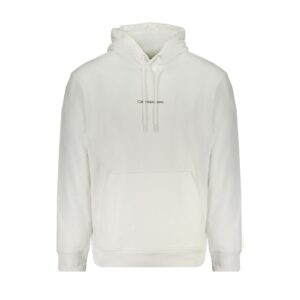 Stylish White Cotton Mens Sweatshirt designed by Calvin Klein