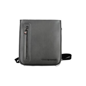 Chic Black Mens Shoulder Bag designed by Tommy Hilfiger