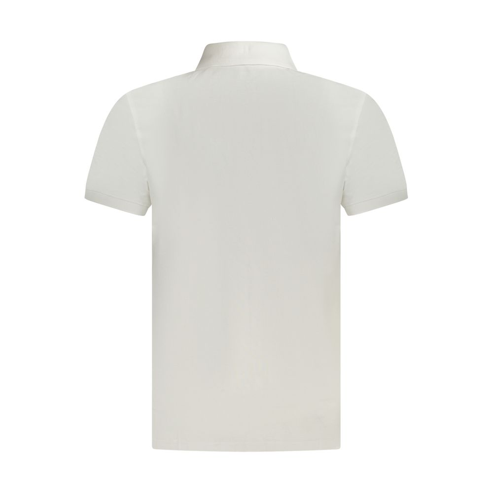 Smart Bianco Cotton Mens Polo T-Shirt designed by Timberland - Image 2