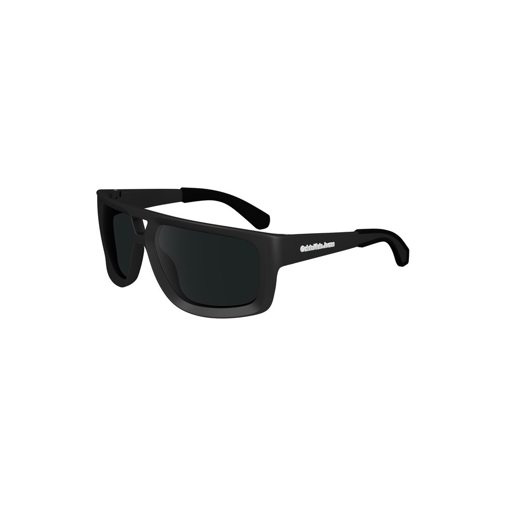 Black Plastic Men Sunglasses designed by Calvin Klein - Image 2
