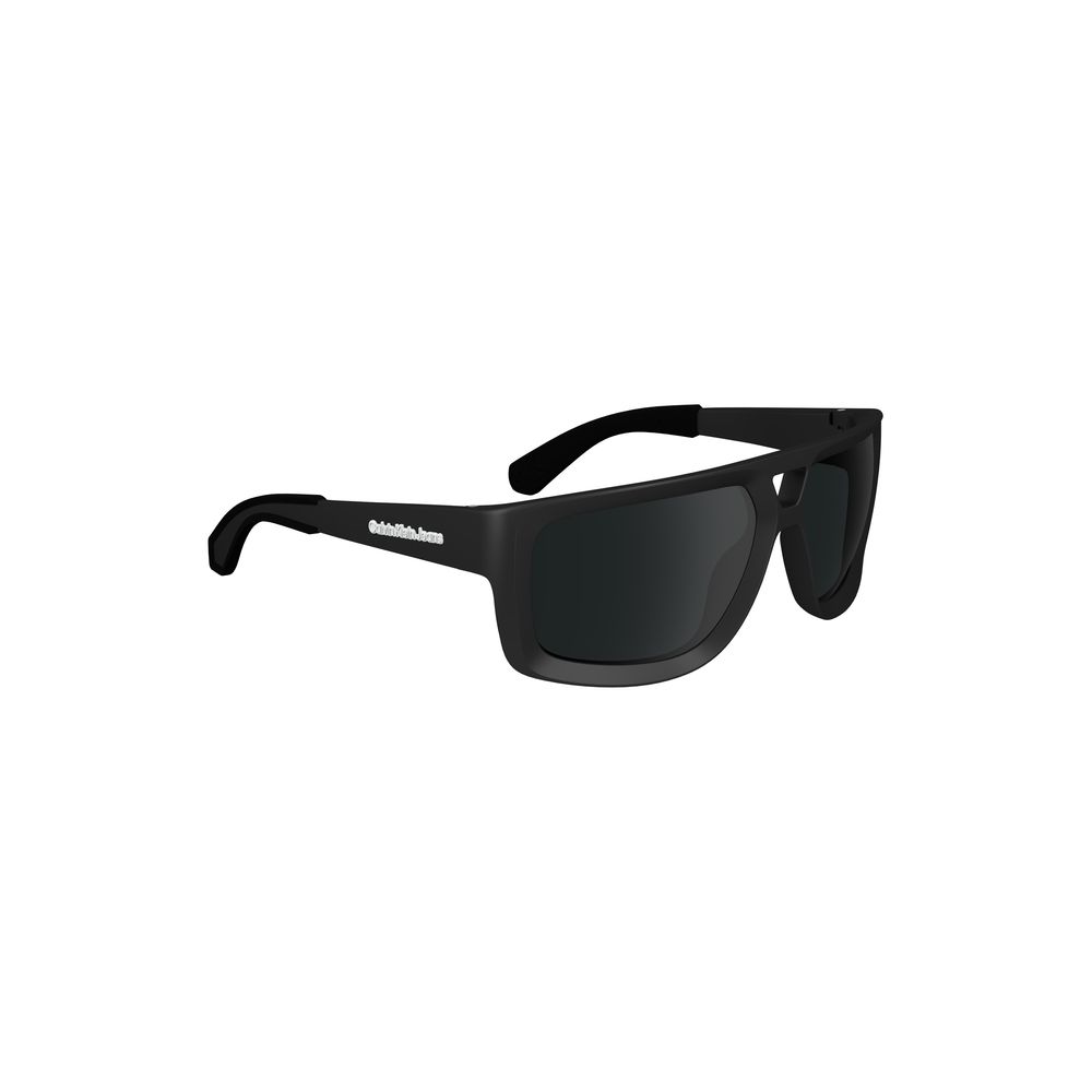 Black Plastic Men Sunglasses designed by Calvin Klein - Image 3