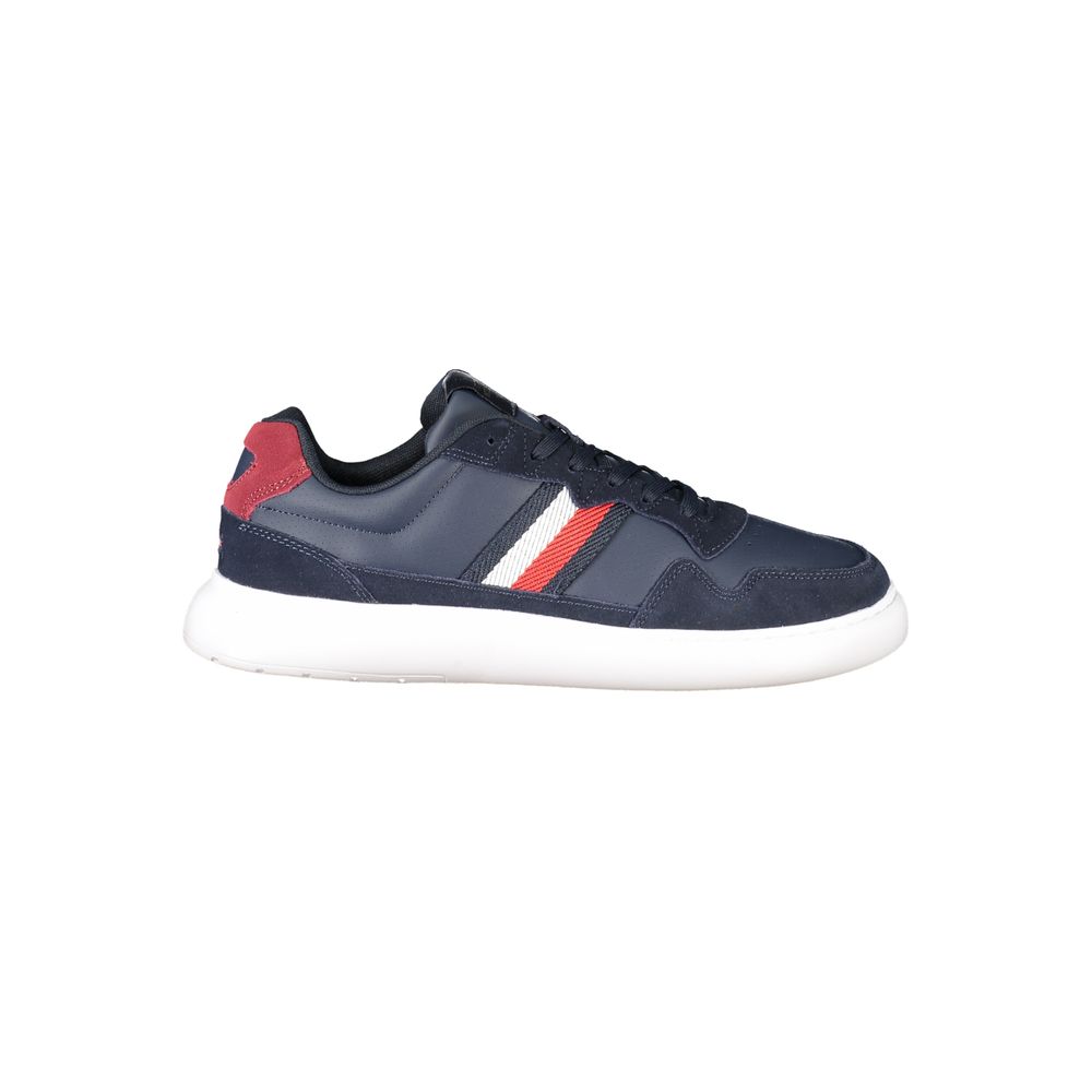 Classic Blue Low Top Mens Sneaker designed by Tommy Hilfiger