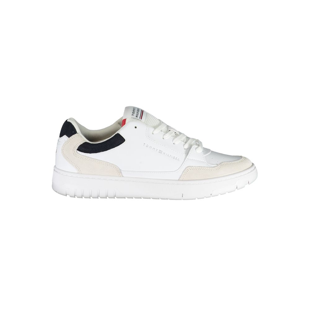 White Low Top Mens Sneaker designed by Tommy Hilfiger