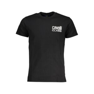 Black Cotton Men's T-Shirt